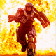 Image for article titled Here's a photo of Tom Cruise wearing armor and ridding himself of aliens that is not a metaphor for anything